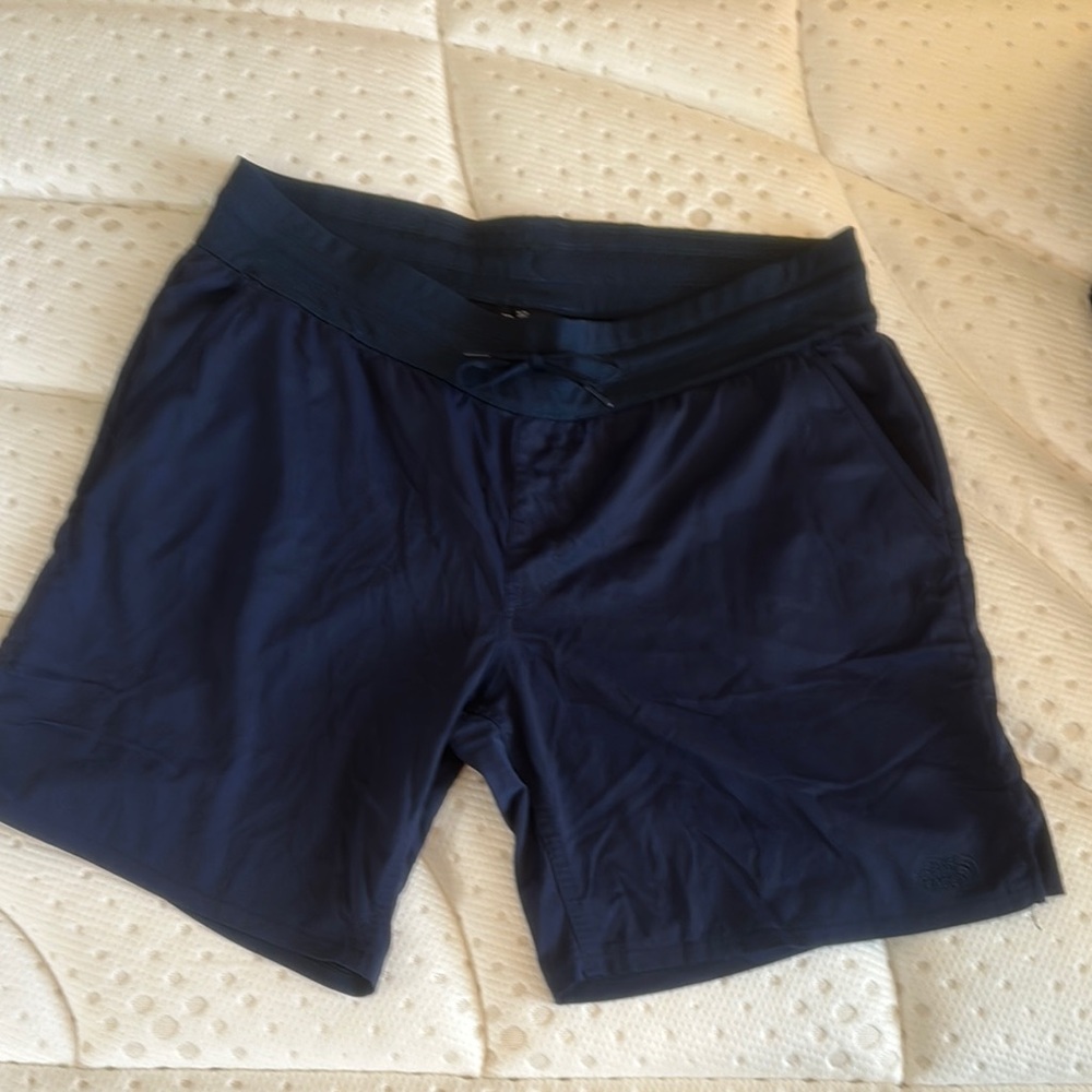 The North Face Women's Athletic Shorts - Navy Blue